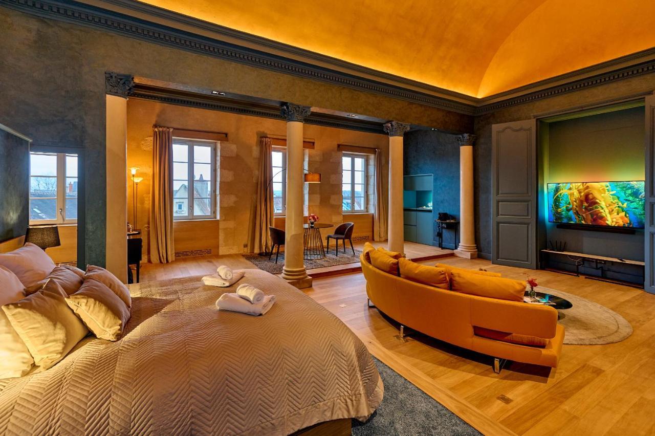La Chapelle, Les Suites Du Palais, L'Unique 5 Etoiles De Nevers, Suite D'Exception, By Primo C0Nciergerie Екстер'єр фото